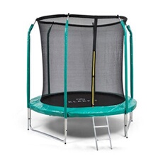 Acheter Jumpstarter Trampoline de jardin Ø 2,5m - Filet de sécurité - Surface de saut 1,95 m - Vert Bon état - 197,99 € Jumpstarter Trampoline de jardin Ø 2,5m - Filet de sécurité - Surface de saut 1,95 m - Vert Bon état - Klarfit reconditionné disponible sur Darty