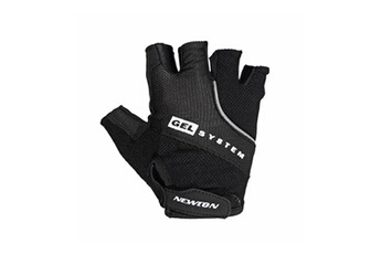 gants vélo newton gants velo court adulte gel noir m (paire sur carte)