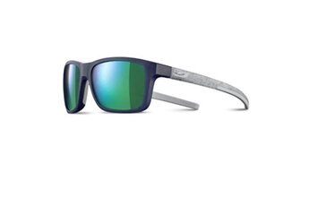 lunettes de soleil de sport julbo line bleu/gris pail sp3cf vert, lunettes de soleil garçon 5-8 ans, bleu.