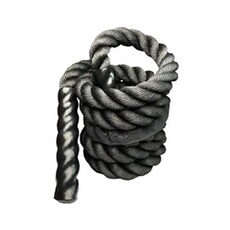 Cordes à sauter lestées de 25 mm Noir
