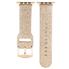 Bracelet de montres GENERIQUE Bracelet de montre Compatible avec Apple Watch 5 40mm, Cuir - Marron