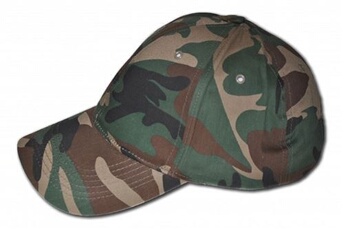 casquette de baseball mil-tec casquette type baseball camouflage woodland réglable miltec ref : 12315020