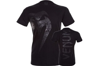 haut et t-shirt sportswear venum tee shirt manches courtes giant black mc tee noir taille : s rèf : 29714