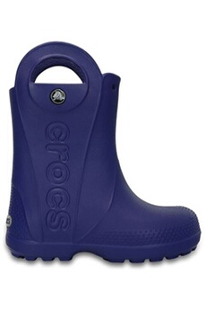 sandales et claquettes de sport cross crocs enfant handle it rain boot wellies en cerulean blue 12803 4o5 [child 9]