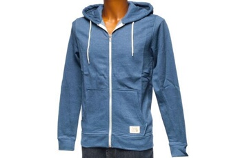 veste sportswear blend vestes sweats zippés capuche riom ensign blue fzcap sw bleu taille : xxl réf : 51459