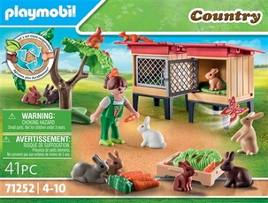 Country 71252 Enfant avec enclos et lapins