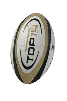 ballon de rugby gilbert ballon de rugby replique top 14 mini - homme