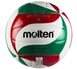 Molten V5M2000-L Ballon De Volley-Ball Taille 5 Blanc/Vert/Rouge