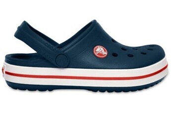 chaussures de sport nautique cross sabots crocs crocband kid marine bleu taille : 23-24 réf : 14950