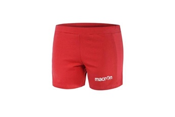 short sportswear macron short femme hydrogen xl rouge