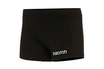 short sportswear macron short femme osmium noir m