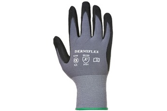 mitaines de sport portwest dermiflex - gants de travail (s) (noir) - utrw4377