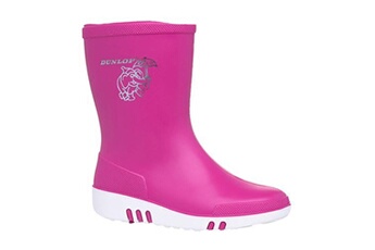 bottes et bottines sportswear dunlop - bottes de pluie - unisexe (21 fr) (rose) - uttl763