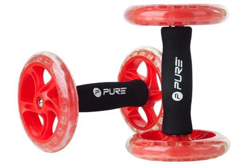 Pur 2 Improve Pure2Improve roue d'entraînement physique rouge / noir 2 pièces
