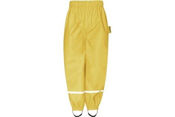 pantalon sportswear playshoes pantalon de pluie avec ceinture élastique et pantalon jaune junior