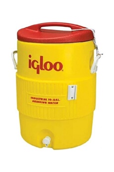 Glacière Igloo Pets Igloo distributeur de 400 Seriesboissons 37 litres jaune/rouge
