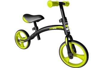 Vélo enfant GENERIQUE Skids Control loopfiets Draisienne à 2 Roues 10 pouces Junior Noir/Vert