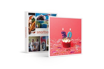 Coffret cadeau Smartbox - Joyeux anniversaire ! Pour femme 30 ans - Coffret Cadeau Multi-thèmes