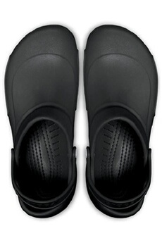 chaussures sportswear cross crocs bistro bottes chaussures sandales en noir 10075 002
