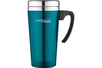Gourde et poche à eau Thermos Soft touch travel mug isotherme - 420ml - Turquoise