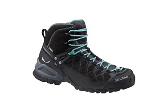 chaussures de randonnée salewa montantes ws alp trainer mid gtx fw16 noir pour femmes 40