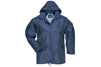 veste imperméable et anti-pluie portwest - veste de pluie - hommes (2xl) (bleu marine) - utrw1022