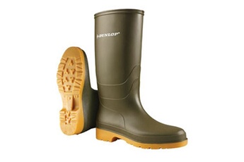 bottes et bottines sportswear dunlop - bottes de pluie dull - enfants (33 fr) (vert) - uttl1736