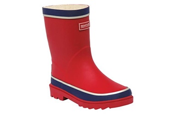 bottes et bottines sportswear regatta - bottes de pluie foxfire - unisexe (32 fr) (rouge) - utrg2239