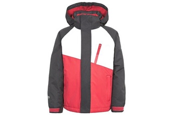 veste et blouson de sports d'hiver trespass crawley - ensemble veste et salopette de ski - enfant unisexe (2-3 ans) (noir/rouge) - uttp1207