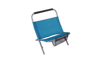 chaise et fauteuil de camping sunnydays cale dos de plage avec filet sunny - bleu