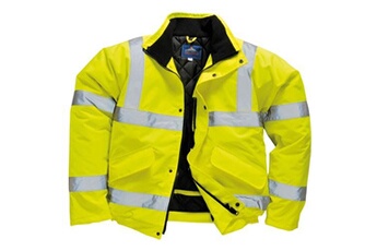 veste sportswear portwest - veste bomber - unisexe (m) (jaune) - utrw954