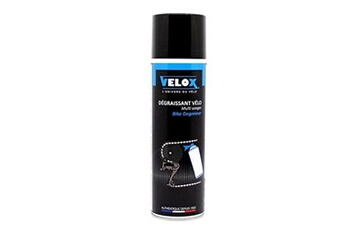 Entretien et réparation mobilité Velox Nettoyant/degraissant velo cassette et chaine multi (aerosol 400ml)