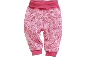 pantalon tricoté filles rose