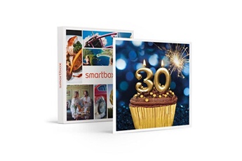 Coffret cadeau Smartbox - Joyeux anniversaire ! Pour homme 30 ans - Coffret Cadeau Multi-thèmes