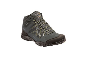 chaussures de randonnée regatta - chaussures de randonnée edgepoint - homme (41 fr) (gris/jaune) - utrg4559