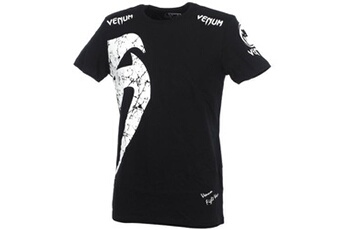 haut et t-shirt sportswear venum tee shirt manches courtes giant black mc tee noir taille : m rèf : 29725
