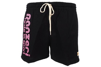short et bermuda sportswear panzeri shorts multisports uni a noir fl rse jersey noir taille : s