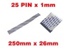 KALEA-INFORMATIQUE Nastro FPC ZIF 16 fili AWM, passo 1 mm, lunghezza 230 mm, larghezza 16,5 mm. Connettori sullo stesso lato del foglio FPC KALEA-INFORMATIQUE Nastro FPC ZIF 16 fili AWM, passo 1 mm, lunghezza 230 mm, larghezza 16,5 mm. Connettori sullo stesso lato del foglio FPC