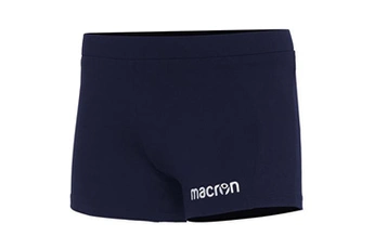 short sportswear macron short femme osmium bleu m