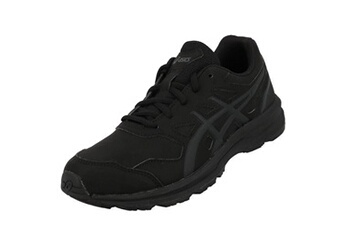 chaussures de randonnée asics chaussures marche randonnées mission 3 gel black l noir taille : 38