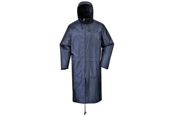veste imperméable et anti-pluie portwest - manteau de pluie classique - homme (xl) (bleu marine) - utrw4391