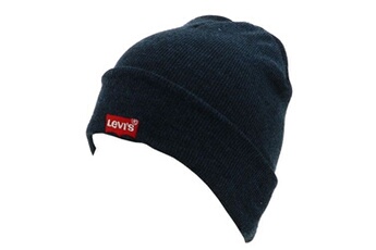 bonnet et cagoule sportwear levis bonnet classique batwing smallred navy bleu taille : uni réf : 53116