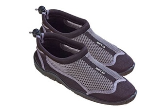 chaussons et bottillons de plongée beco chaussures d'eau gris/noir unisexe