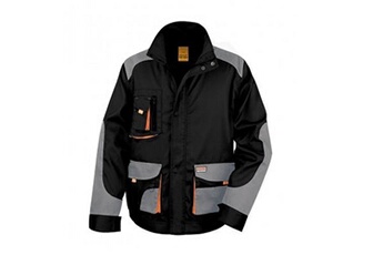 doudoune sportswear result - vest de travail lite - homme (xl) (noir / gris) - utpc3335