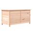 VidaXL Boîte De Rangement Jardin Bois Sapin Blanc 150x50x56,5cm - Coffre Coussins Extérieur Robuste
