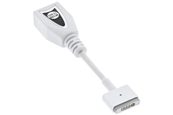 Bloc d'alimentation InLine Bloc d'alimentation pour ordinateur portable Notebook TIP M18B (14.85V), pour Apple Magsafe2, Macbook Air, 90W / 120W, blanc