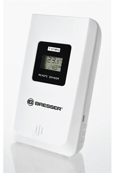 Station météo Bresser Capteur thermique/d'humidité 3CH - compatible avec les thermomètres et hygromètres BRESSER selon versions
