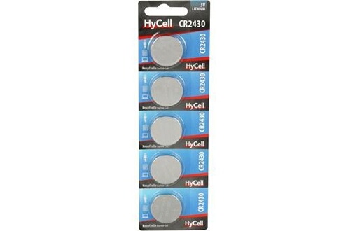 Pile électrique HyCell Pile bouton CR 2430 lithium 300 mAh 3 V 5