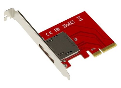 Adaptateur Carte contrôleur compacte PCIe x1 pour SSD M.2 Type M2 NGFF PCIe N Adaptateur Carte contrôleur compacte PCIe x1 pour SSD M.2 Type M2 NGFF PCIe N