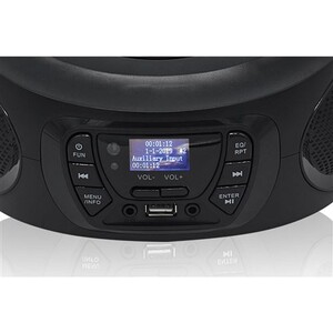 Roadstar CDR-375D /BK Rádio CD Player Portátil DAB/ DAB / FM, Leitor de Roadstar CDR-375D /BK Rádio CD Player Portátil DAB/ DAB / FM, Leitor de